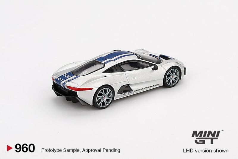Load image into Gallery viewer, Jaguar C-X75 2010 Silver (LHD) MINI GT 1:64
