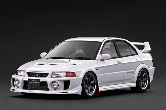 MITSUBISHI LANCER EVOLUTION V (CP9A) BLANC IGNITION MODEL 1:18