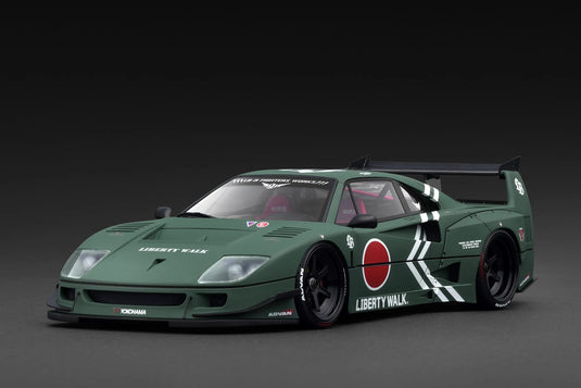Ferrari LB-WORKS F40 GREEN IGNITION MODEL 1:18