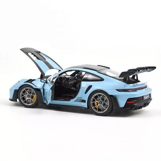 Porsche 911 GT3 RS avec Pack Weissach 2022 Bleu NOREV 1:18