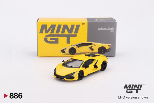Lamborghini REVUELTO JAUNE 2024 (LHD) MINI GT 1:64