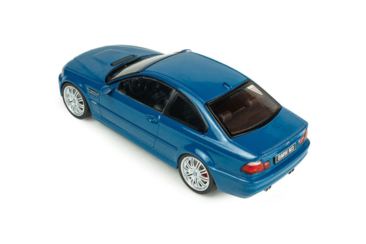 BMW M3 COUPE LAGUNA SECA BLUE 2000 SOLIDO 1:43