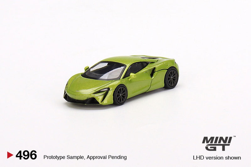 Load image into Gallery viewer, McLaren Artura Flux Green (LHD) MINI GT 1:64
