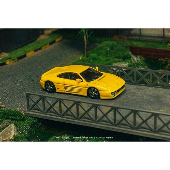 Chargez l'image dans la visionneuse de la galerie, Ferrari 348 CHALLENGE JAUNE TARMAC WORKS 1:64
