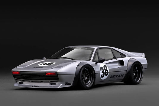 FERRARI LB-WORKS 308 ZILVER IGNITION MODEL 1:18