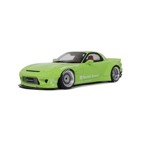 Mazda RX7 (FD3S) ROCKET BUNNY AERO (V1) PARELGROEN 2015 OTTOmobile 1:18