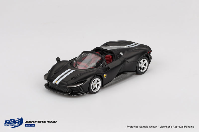 Laad de afbeelding in de Gallery-viewer, Ferrari DAYTONA SP3 MATZWART 2024 BBR Models 1:64
