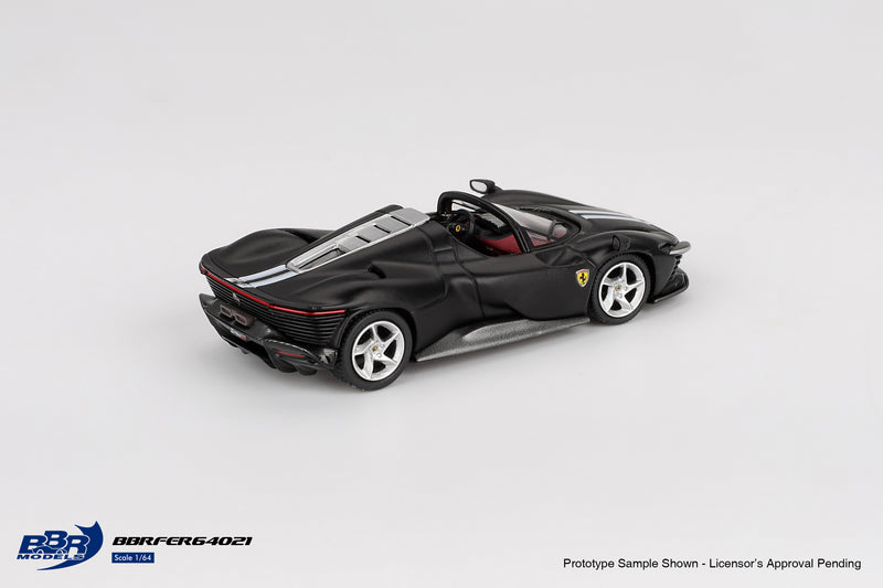 Laad de afbeelding in de Gallery-viewer, Ferrari DAYTONA SP3 MATZWART 2024 BBR Models 1:64
