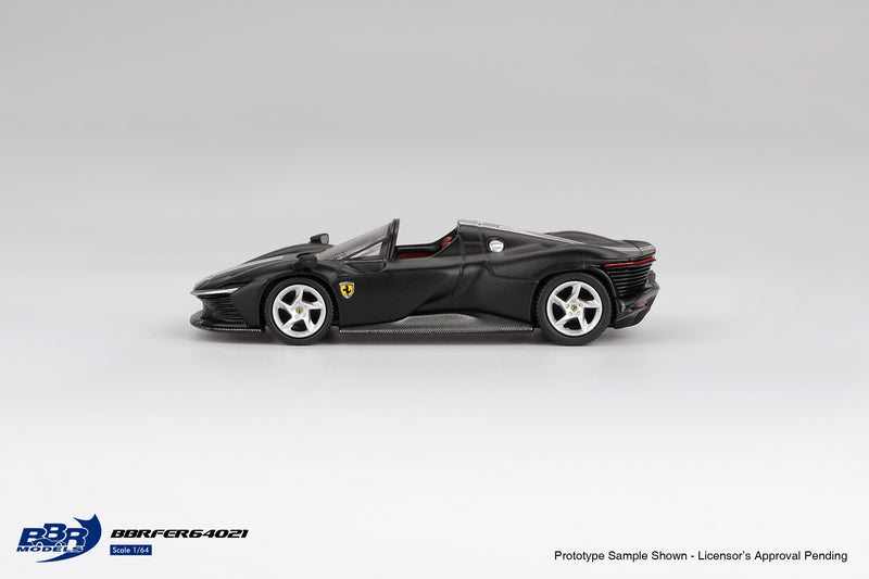 Laad de afbeelding in de Gallery-viewer, Ferrari DAYTONA SP3 MATZWART 2024 BBR Models 1:64
