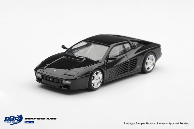 Load image into Gallery viewer, FERRARI 512 TR BLACK 1992 BBR Models 1:64
