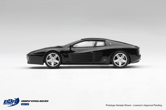 FERRARI 512 TR BLACK 1992 BBR Models 1:64