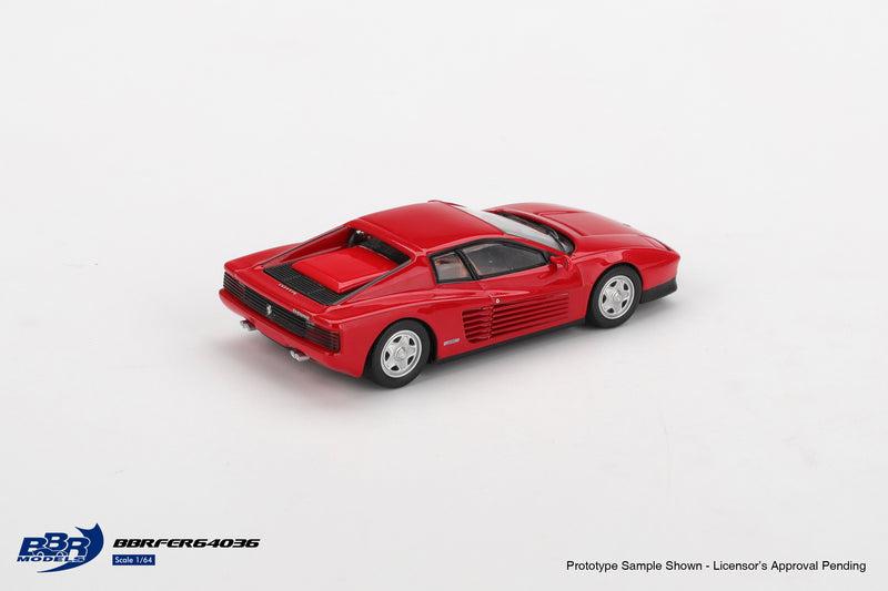 Laad de afbeelding in de Gallery-viewer, Ferrari TESTAROSSA ROOD 1987 BBR Models 1:64
