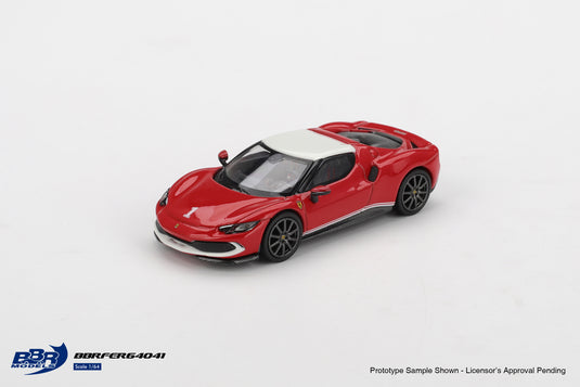 Ferrari 296 GTB ASSETO FIORANO LIVRÉE HOMMAGE F2004 2024 BBR Models 1:64