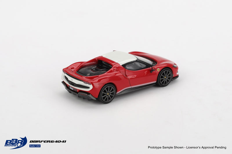 Chargez l'image dans la visionneuse de la galerie, Ferrari 296 GTB ASSETO FIORANO LIVRÉE HOMMAGE F2004 2024 BBR Models 1:64
