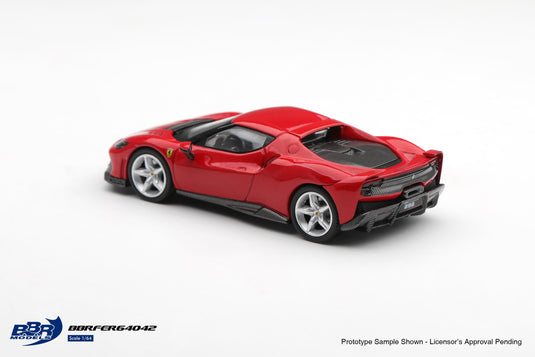 FERRARI 296 SPECIALE RED CORSA 2024 BBR Models 1:64