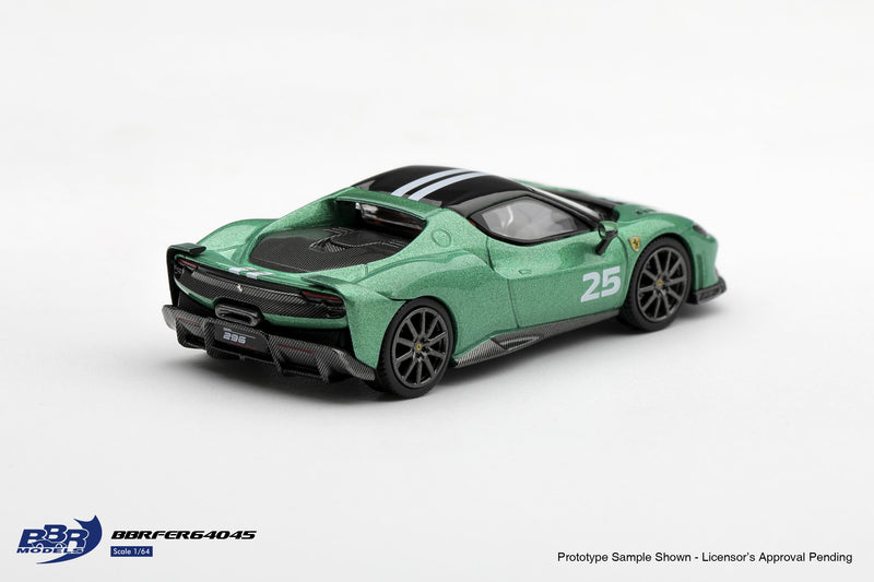 Load image into Gallery viewer, FERRARI 296 SPECIALE GREEN NÜRBURGRING 2025 BBR Models 1:64
