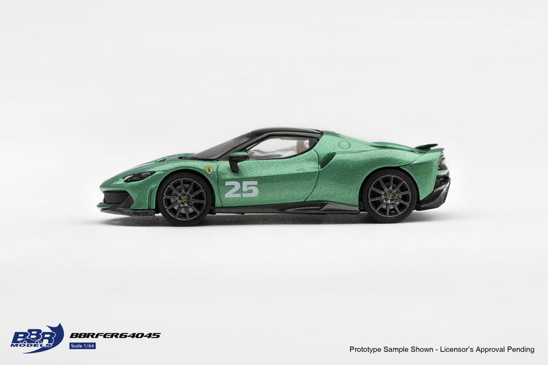 Load image into Gallery viewer, FERRARI 296 SPECIALE GREEN NÜRBURGRING 2025 BBR Models 1:64
