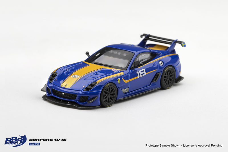Load image into Gallery viewer, FERRARI 599XX EVO #18 2011 BBR Models 1:64

