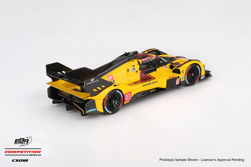 Laad de afbeelding in de Gallery-viewer, Ferrari 499P #83 FERRARI AF CORSE WEC QATAR 1812KM 2E 2025 BBR Models 1:43
