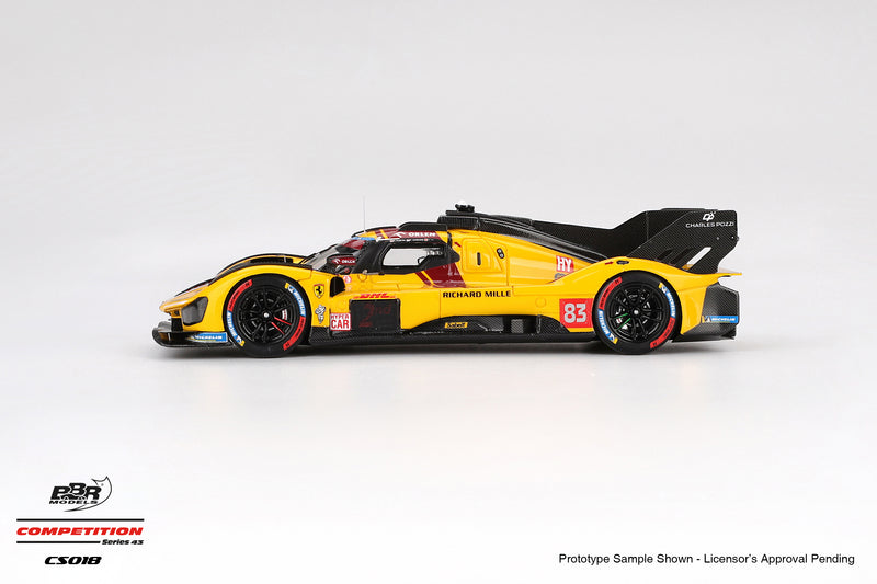 Laad de afbeelding in de Gallery-viewer, Ferrari 499P #83 FERRARI AF CORSE WEC QATAR 1812KM 2E 2025 BBR Models 1:43
