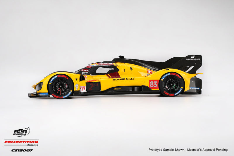 Laad de afbeelding in de Gallery-viewer, Ferrari 499P #83 FERRARI AF CORSE WEC QATAR 1812KM 2E 2025 BBR Models 1:18

