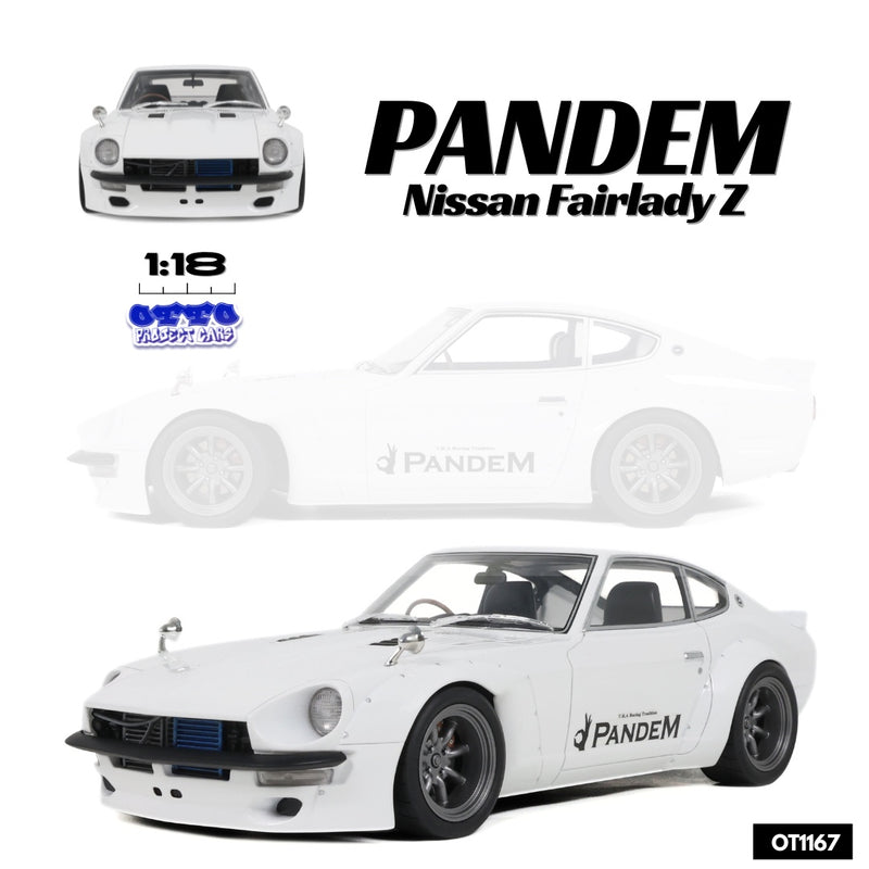 Laad de afbeelding in de Gallery-viewer, Nissan PANDEM FAIRLADY Z 2015 WIT OTTOmobile 1:18
