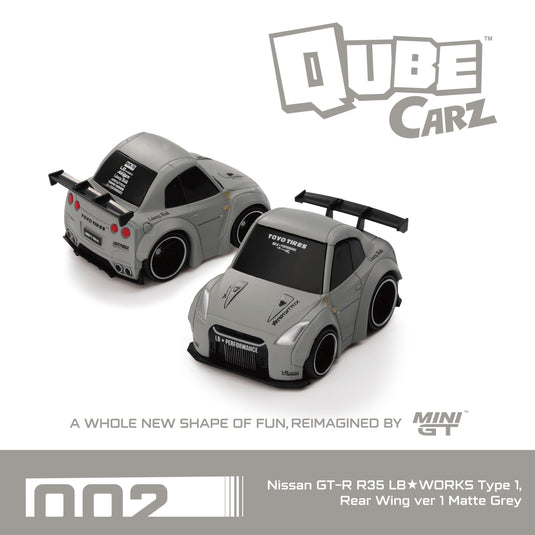 Assortment 6PCS QUBE CARZ 2025 VER.1 MINI GT 1:64