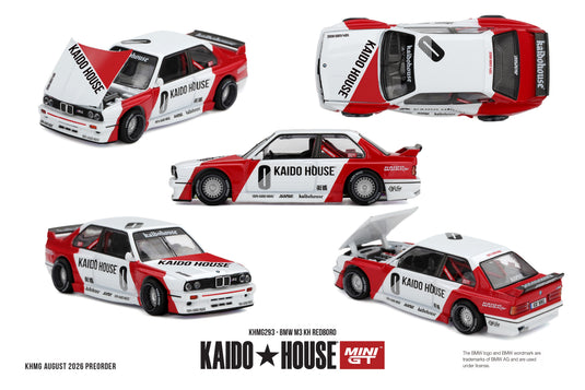 BMW M3 (E30) KAIDO*HOUSE REDBORO 1989 MINI GT 1:64
