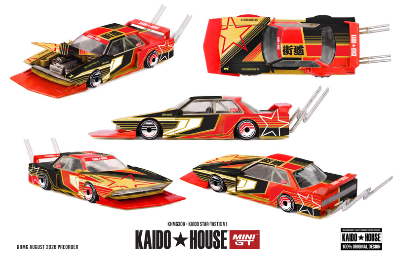 Chargez l'image dans la visionneuse de la galerie, KAIDO STAR TASTIC V1 1985 MINI GT 1:64
