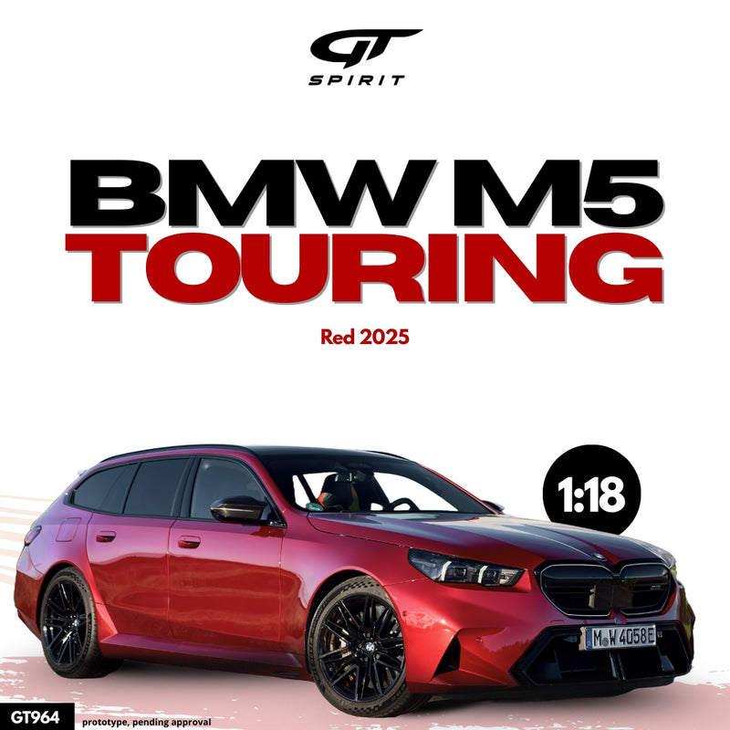 Load image into Gallery viewer, Bmw M5 TOURING RED 2025 GT SPIRIT 1:18
