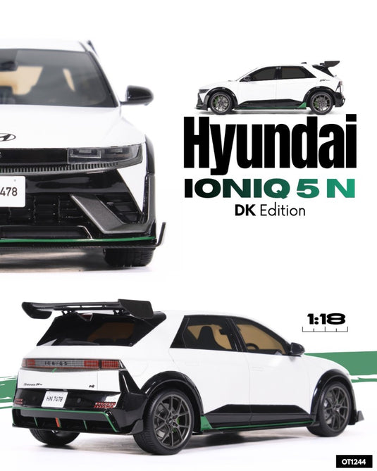 Hyundai IONIQ 5N DK EDITION ATLAS WHITE MATT 2025 OTTOmobile 1:18