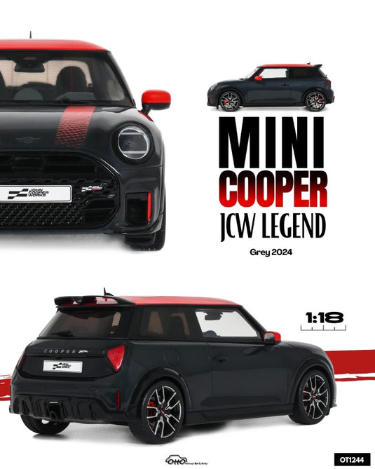 Mini COOPER JCW LEGEND GREY 2024 OTTOmobile 1:18