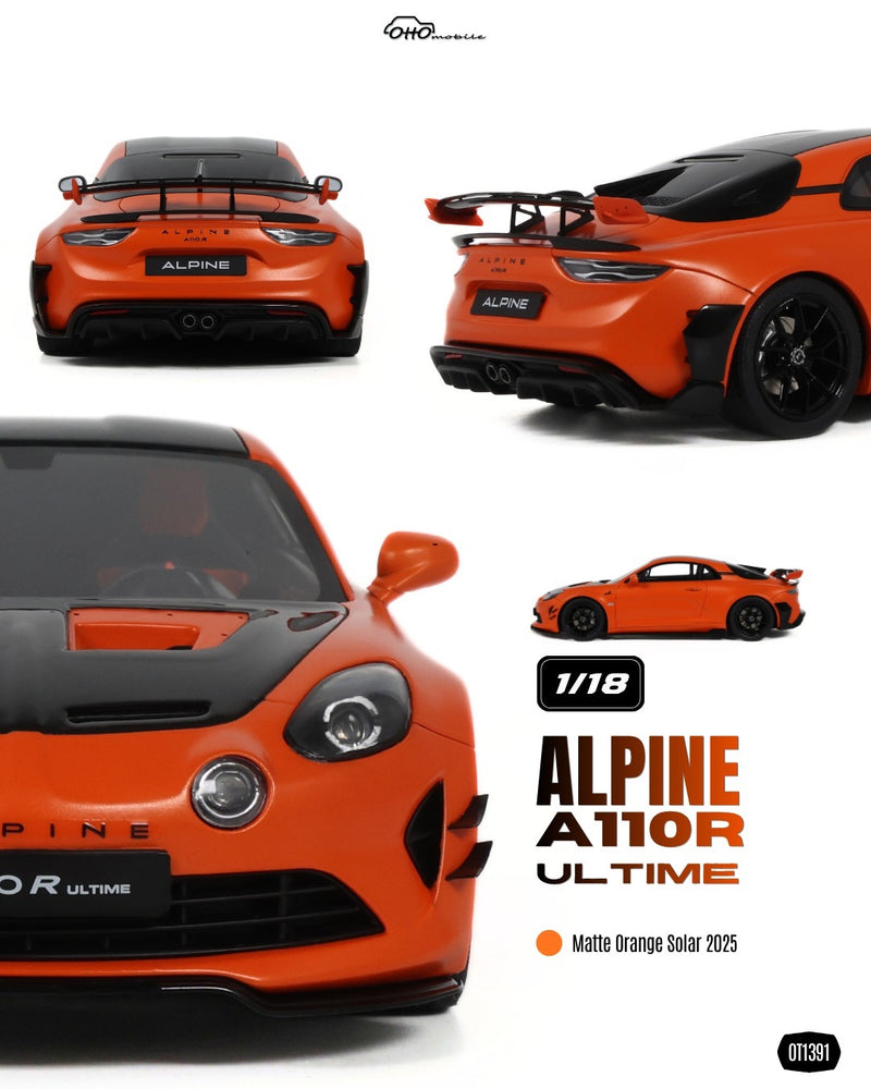 Load image into Gallery viewer, RENAULT ALPINE A110R ULTIME ORANGE SOLAR 2025 OTTOmobile 1:18
