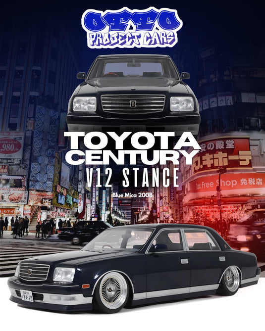 Toyota CENTURY V12 STANCE BLAUW MICA 2008 OTTOmobile 1:18