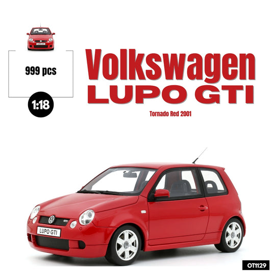 Volkswagen LUPO GTI ROUGE TORNADO 2001 OTTOmobile 1:18