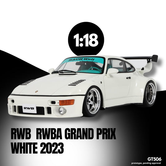 Porsche RWB RWBA GRAND PRIX BLANC 2023 GT SPIRIT 1:18