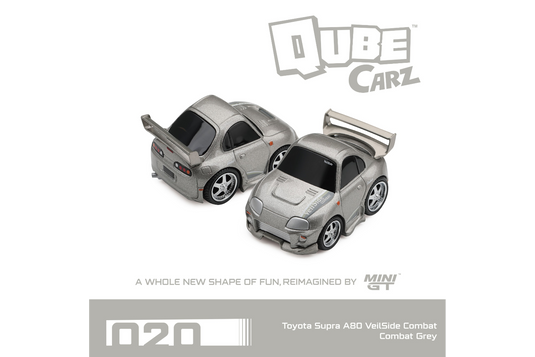 ASSORTIMENT 6 PIÈCES QUBE CARZ 2026 VER.4 MINI GT 1:64