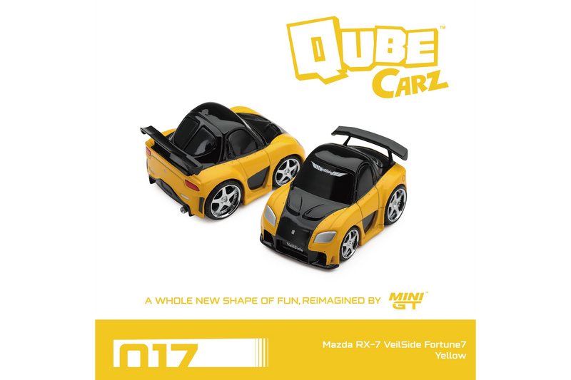 Chargez l'image dans la visionneuse de la galerie, ASSORTIMENT 6 PIÈCES QUBE CARZ 2026 VER.4 MINI GT 1:64
