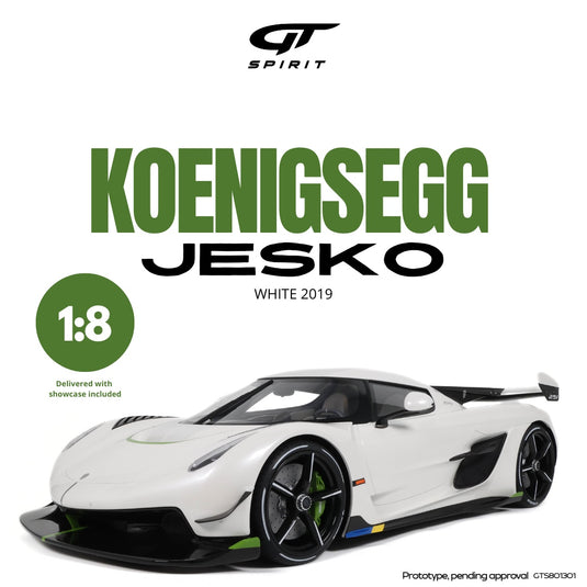 Koenigsegg JESKO BLANC 2019 GT SPIRIT 1:8