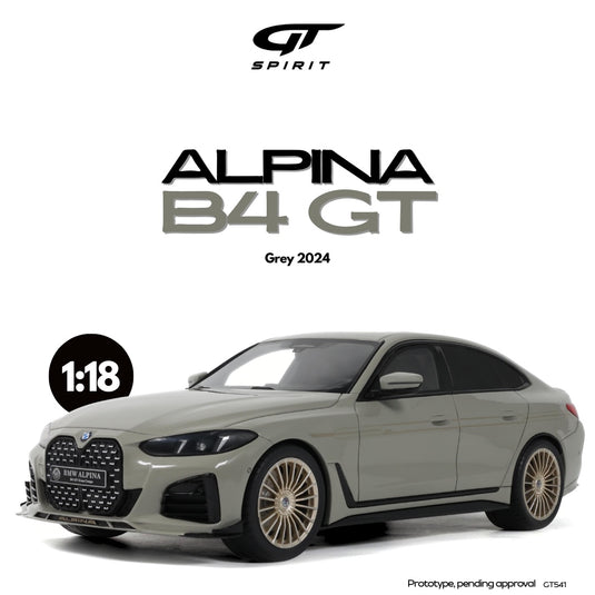 Bmw ALPINA B4 GT GRIS 2024 GT SPIRIT 1:18
