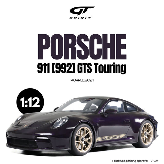 Porsche 911 [992] GT3 TOURING VIOLET 2021 GT SPIRIT 1:12