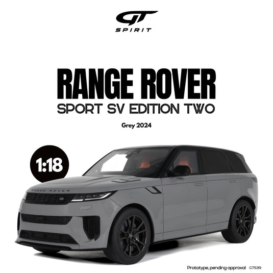 Range Rover SPORT SV ÉDITION DEUX GRIS 2024 GT SPIRIT 1:18