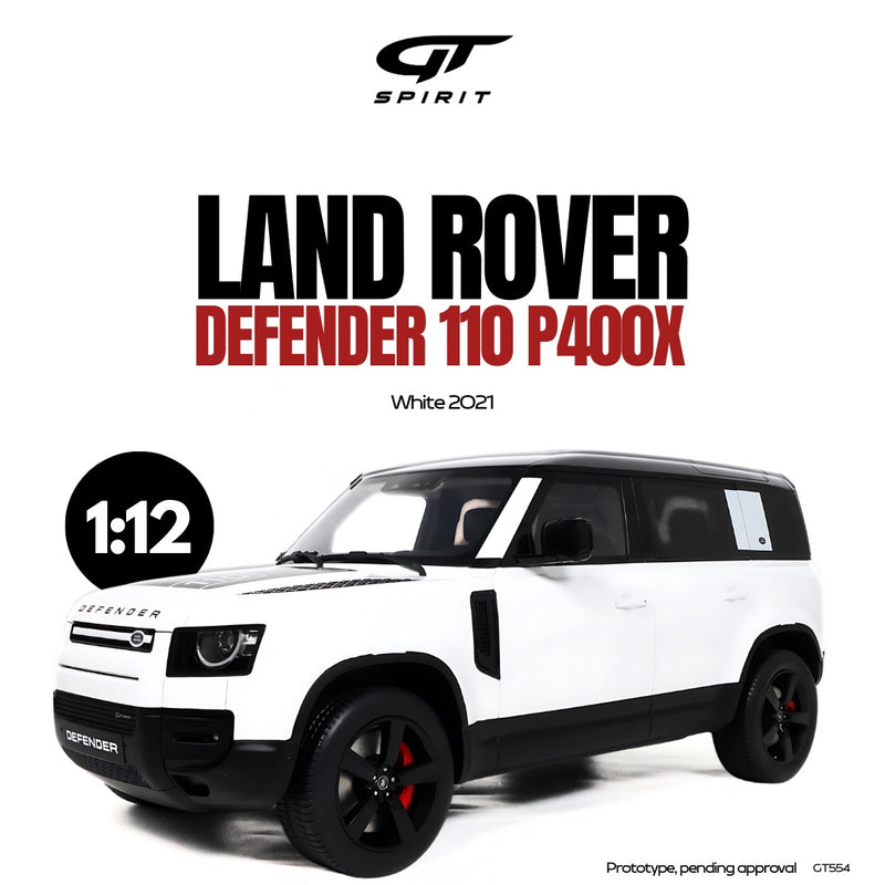 Chargez l&#39;image dans la visionneuse de la galerie, Land Rover DEFENDER 110 P400X BLANC 2021 GT SPIRIT 1:12
