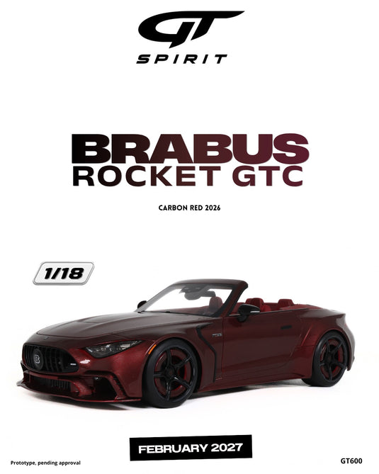 BRABUS ROCKET GTC CARBONE ROUGE 2026 GT SPIRIT 1:18