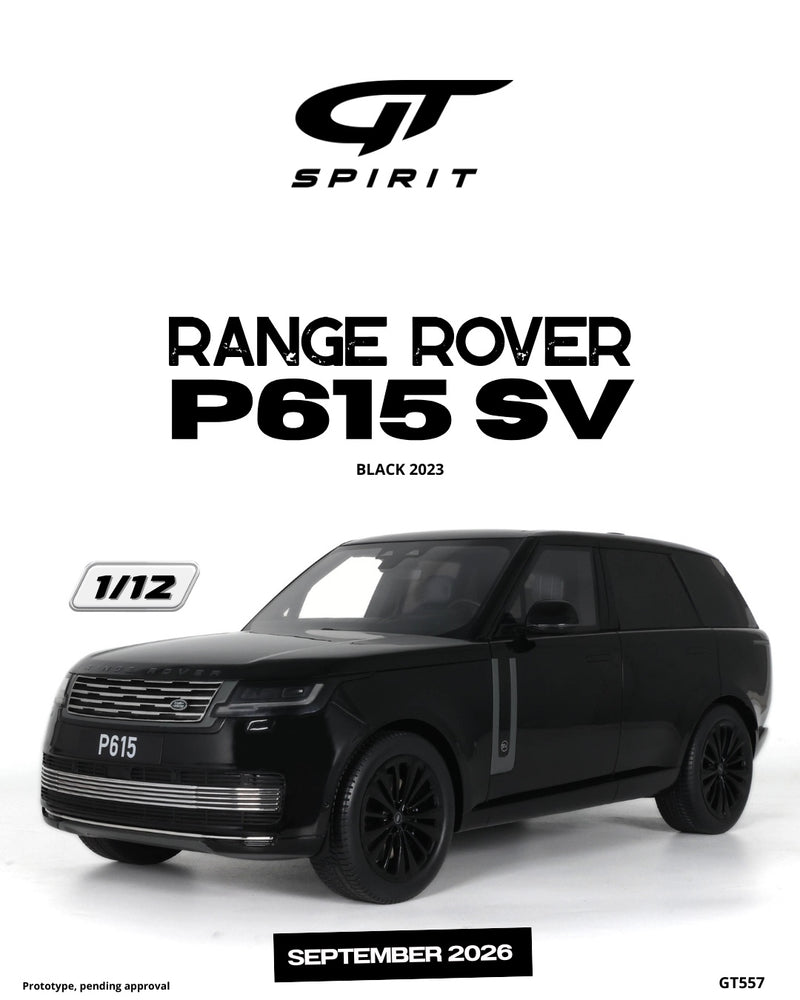 Chargez l'image dans la visionneuse de la galerie, RANGE ROVER P615 SV NOIR 2023 GT SPIRIT 1:12
