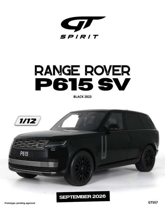 RANGE ROVER P615 SV NOIR 2023 GT SPIRIT 1:12