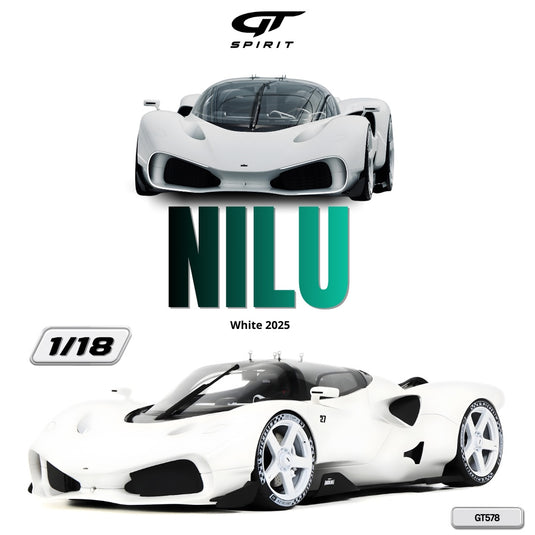 Nilu WHITE 2025 GT SPIRIT 1:18