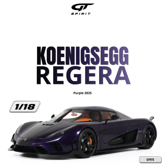 Koenigsegg REGERA PURPLE 2025 GT SPIRIT 1:18