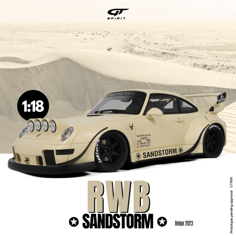 Load image into Gallery viewer, Porsche RWB SANDSTORM BEIGE 2023 GT SPIRIT 1:18
