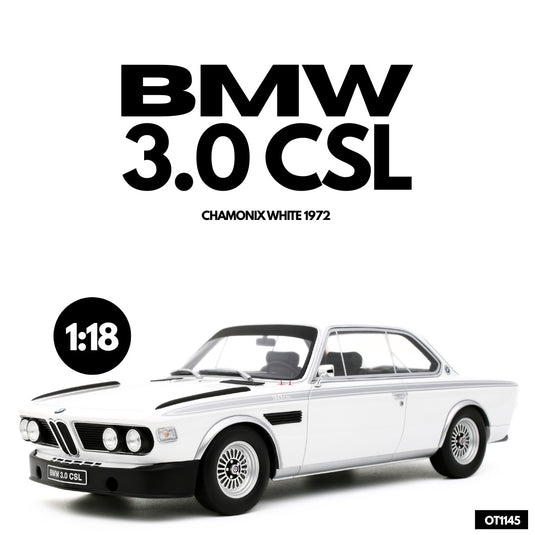 Bmw 3.0 CSL CHAMONIX WIT 1972 OTTOmobile 1:18